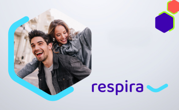 imagen del plan respira: Una pareja corriendo por la ciudad