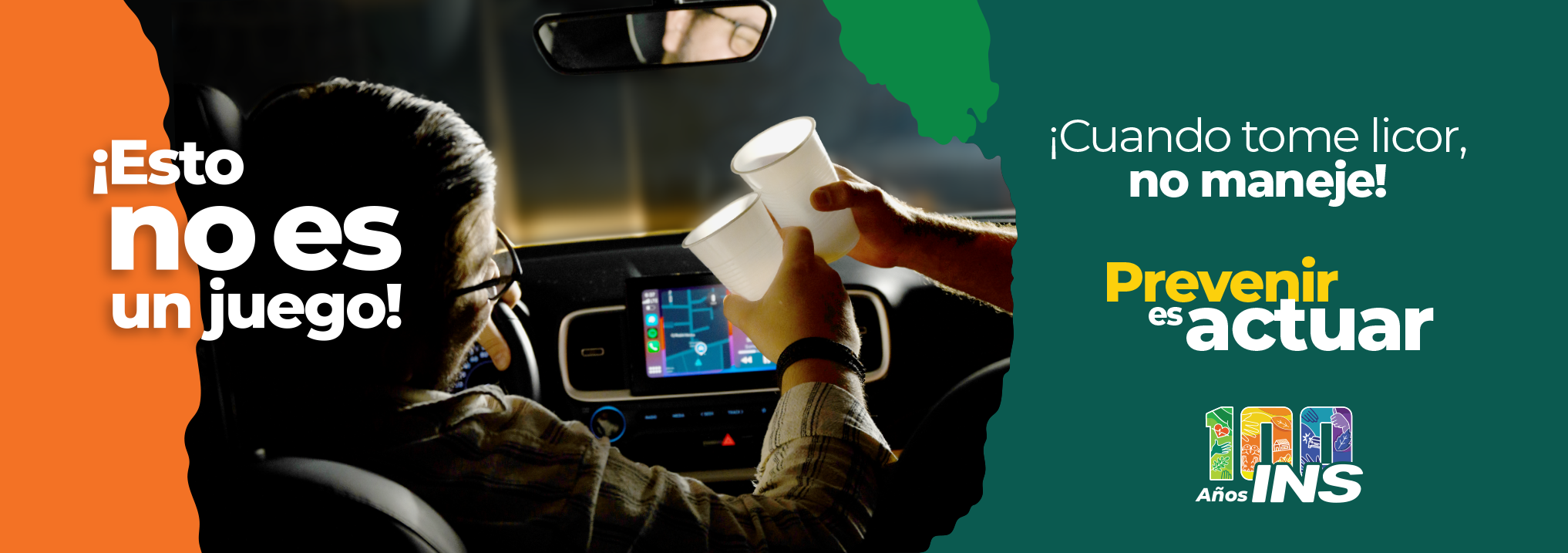 Esto no es un Juego, ¡Cuando tome, no maneje!?